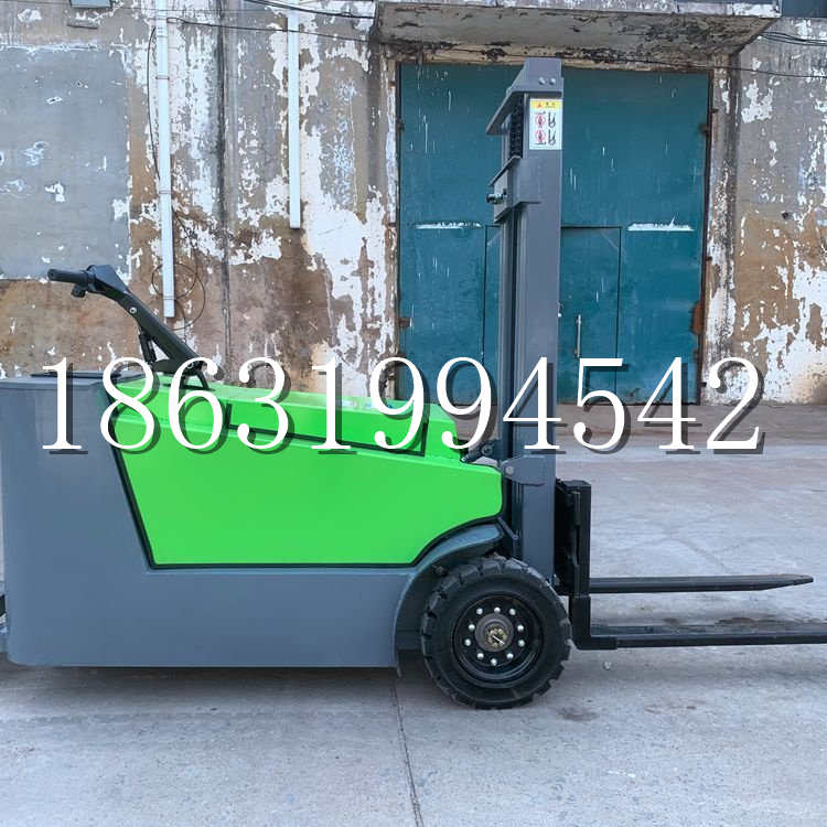 竹田乡小型电动叉车1吨2吨步行站驾式电瓶堆高充电装卸车液压升降车铲车